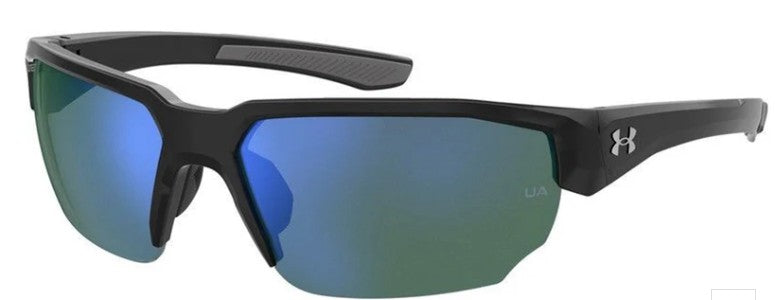 Under Armour Blitzing Golf Tuned Black Wrap w/ Mirrored Lens
