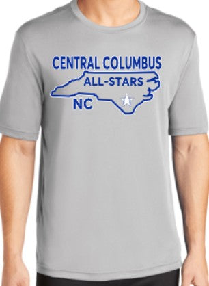 Central Columbus All Stars Royal/White design