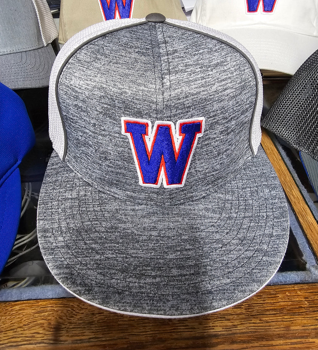 Embroidered WHS Pacific Headwear Flexfit hat