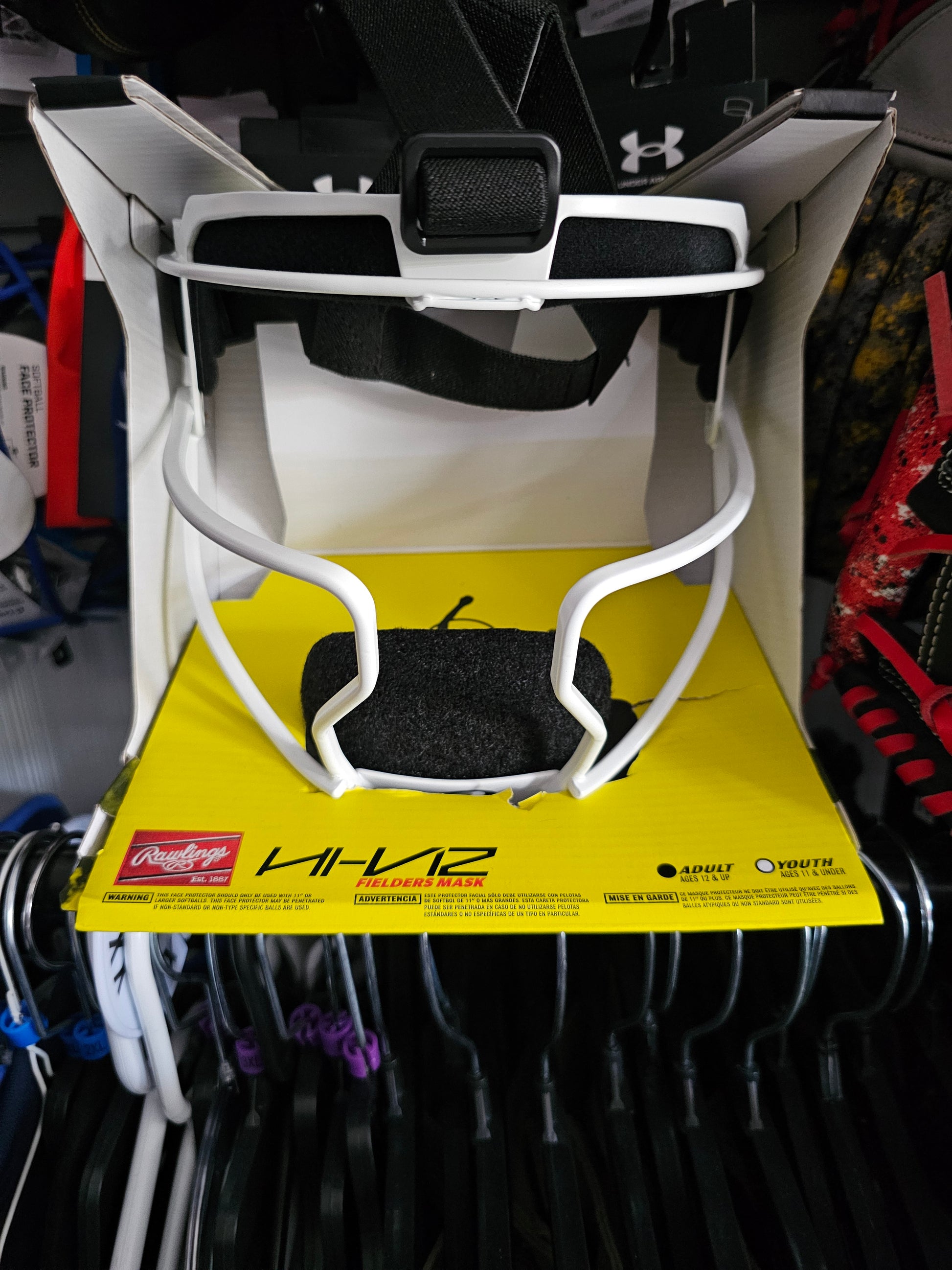 Rawlings High Vis Fielders Mask