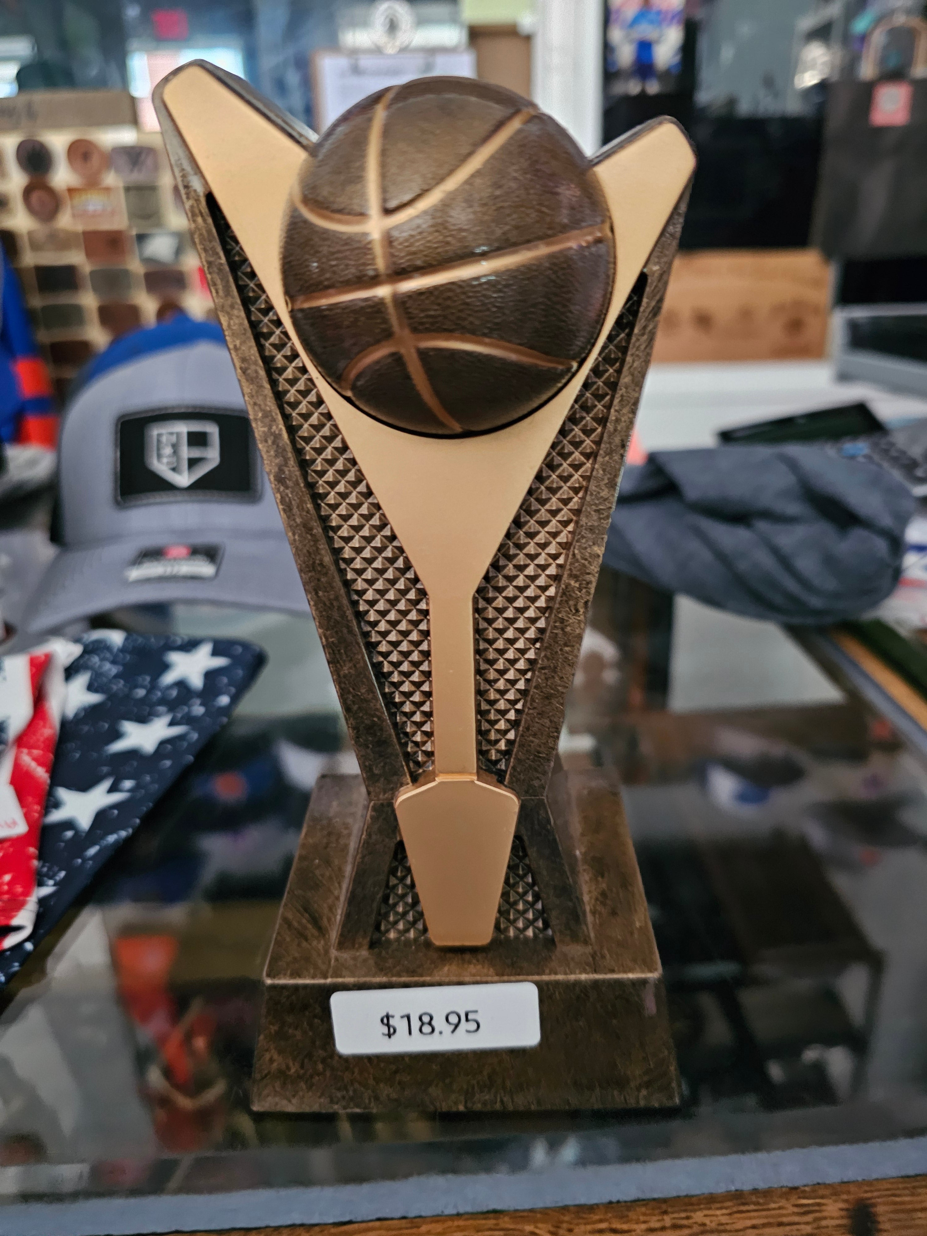 Resin Trophies/Awards Custom Laser Engraved