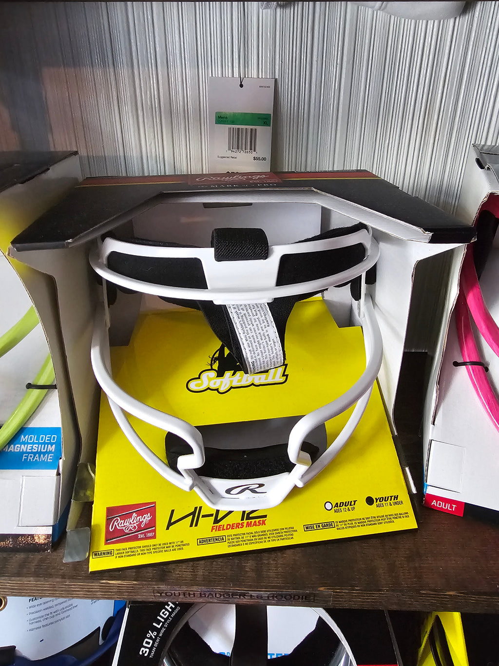 Rawlings High Vis Fielders Mask