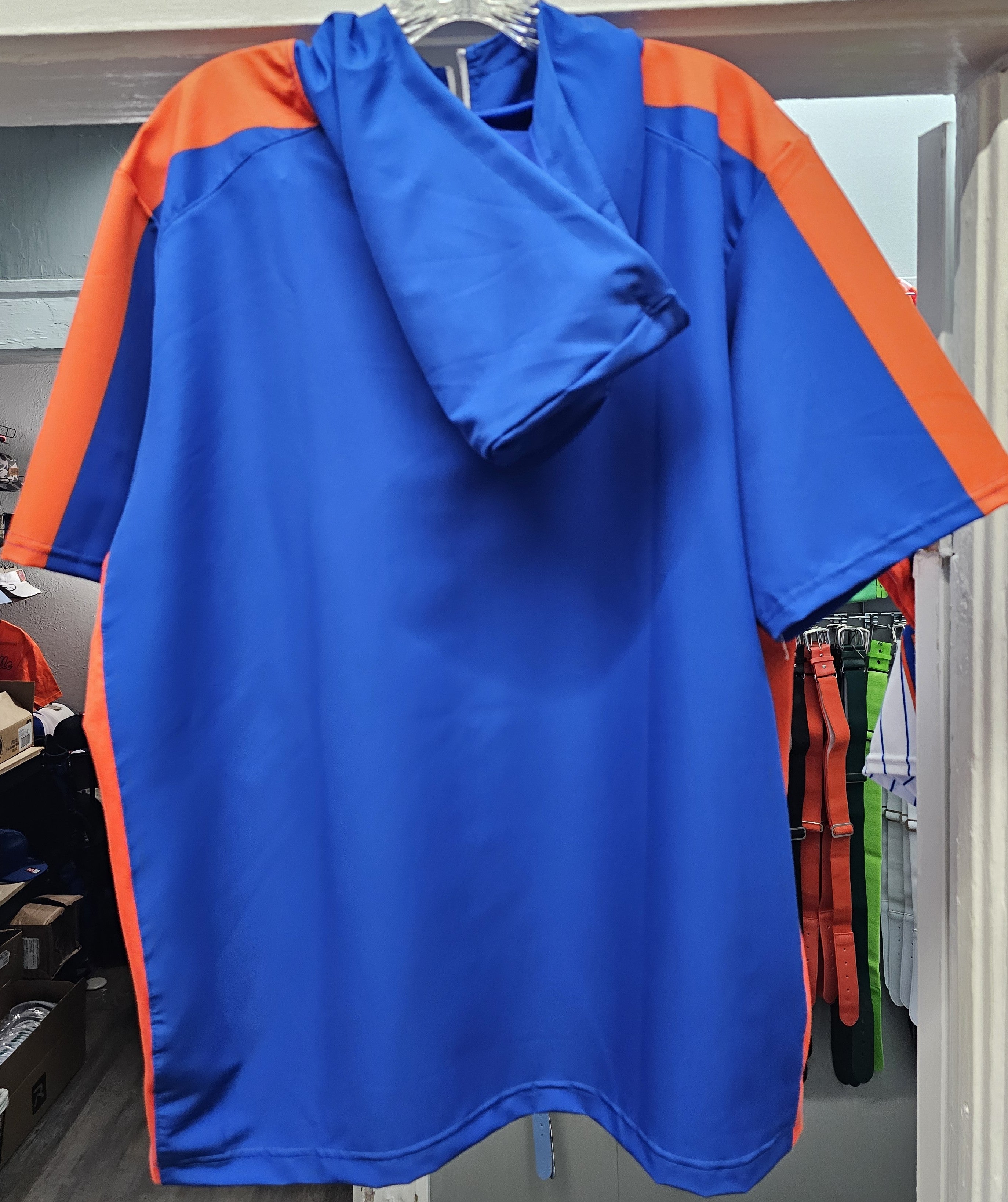 S/S Sublimated 1/4 Zip Hooded Pullover WHS Baseball