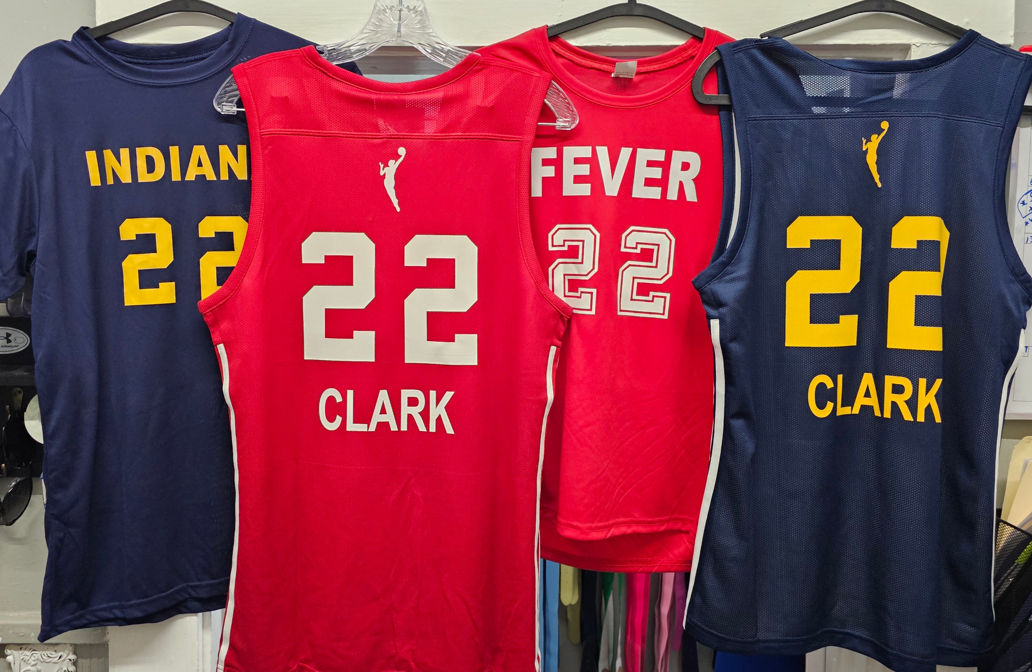 Catelyn Clark Indiana Fever Jerseys & Tees