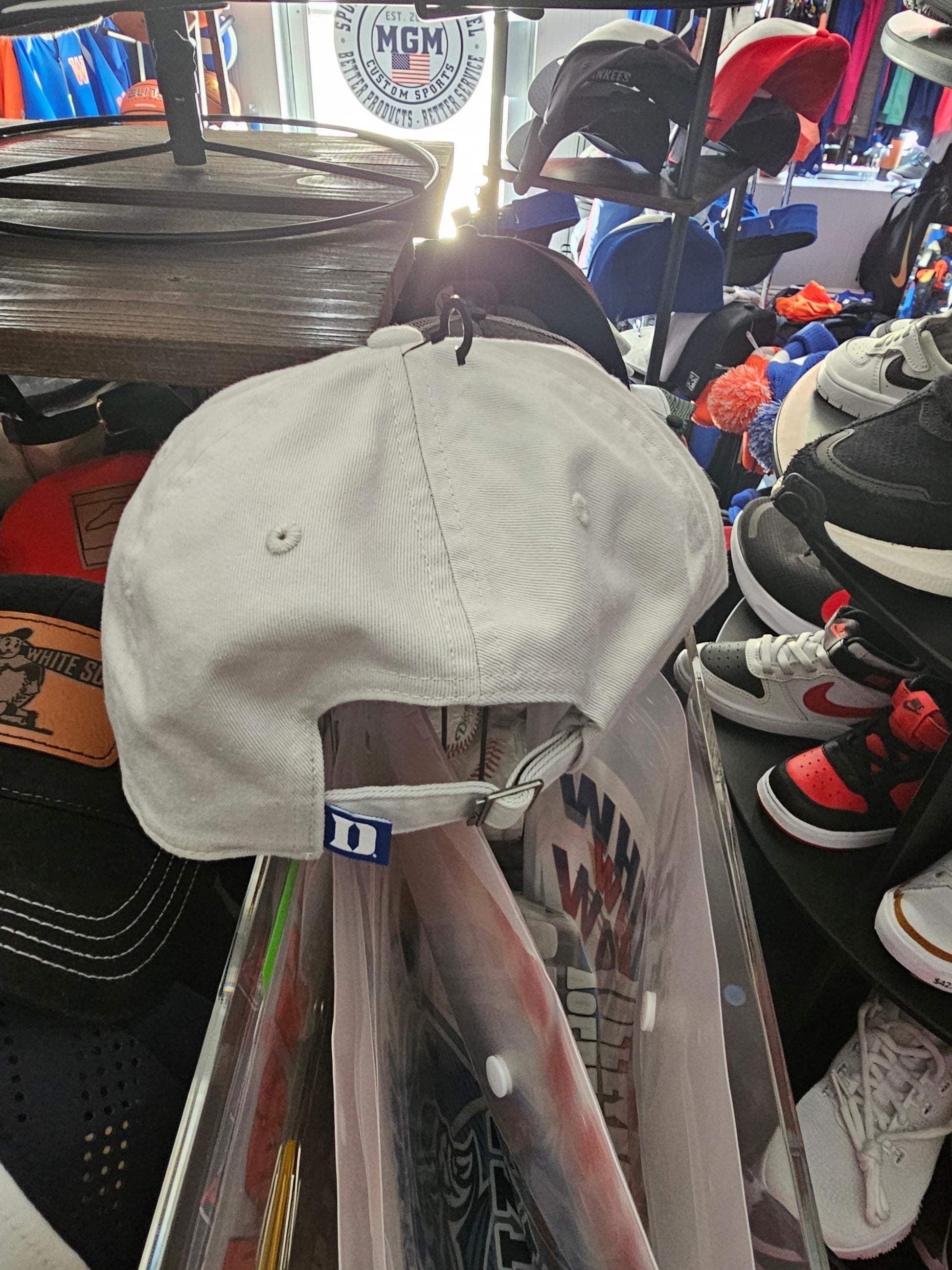 NEW Nike NCAA Adjustable Embroidered Hats - Duke and UNC