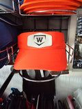 Nike Pro Performance Visor w/ Laser Engraved Leather Patch