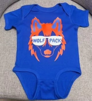 "Wolfpack w/ shades" Infant Onesie