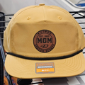 Richardson R256 Rope Hat with Round Leather MGM Sports Patch