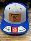Richardson 112 Leather Patch Hat Custom Laser Engraved