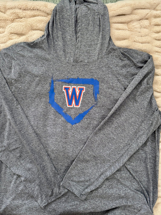 Whiteville Baseball BSN L/S Thin hoodie