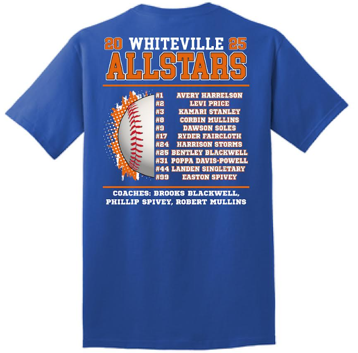 Whiteville All-Stars Team Shirt