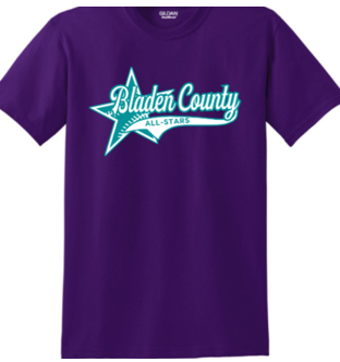 Bladen County SB all-stars Team Shirts