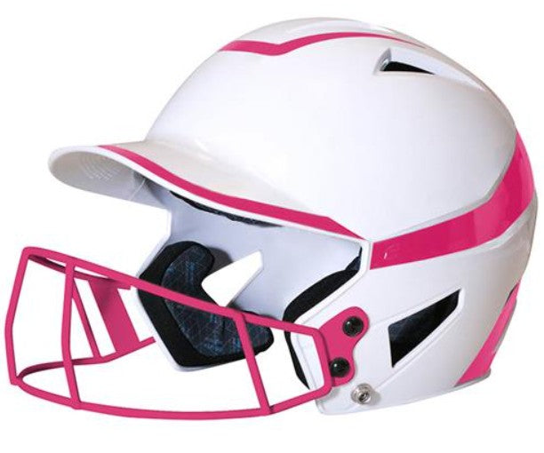 Champro HX Rise Pro Batting Helmet w/Facemask