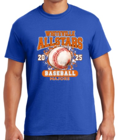 Whiteville Majors AllStar Shirts