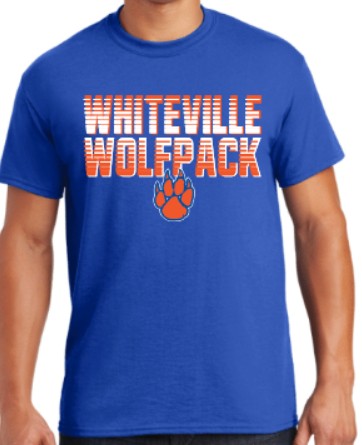 Whiteville Wolfpack design tee