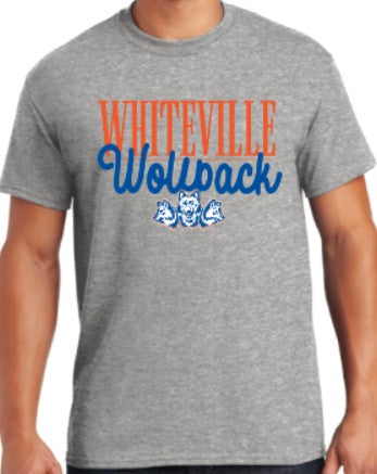 Whiteville Wolfpack 3 Wolves Tee