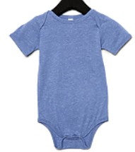 Bella+Canvas Infant Triblend Short Sleeve One Piece