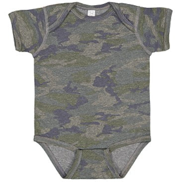 Rabbit Skins 4.5oz 100% Cotton Fine Infant Creeper