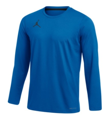 MENS JORDAN TEAM DRI-FIT LS TRAINING TOP