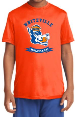Whiteville Howling Wolf Design Shirt