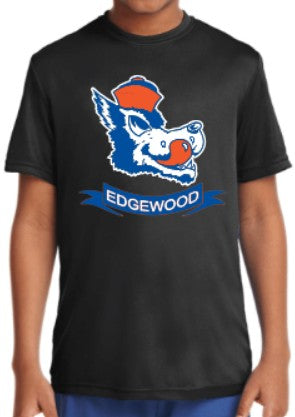 Edgewood Howling Wolf Design Shirt