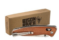 Bison River 4 inch Knife Wood