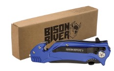Bison River Knife 4 1/2 In Blue