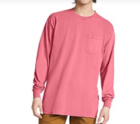 Comfort Color LS Pocket tee