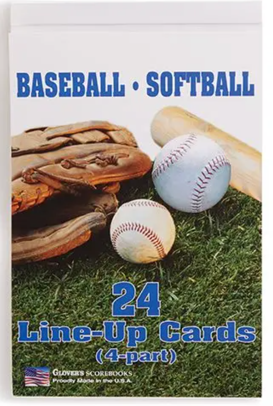 BSN Baseball/Softball Lineup Card