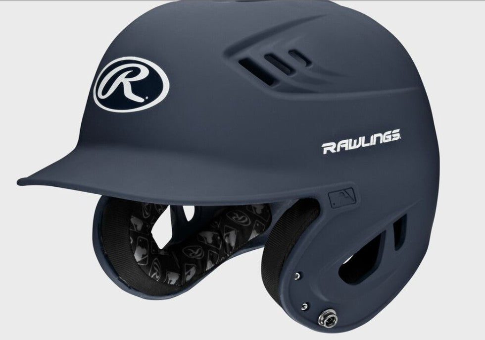 Rawlings Velo Matte Batting Helmet - Yth and Adult