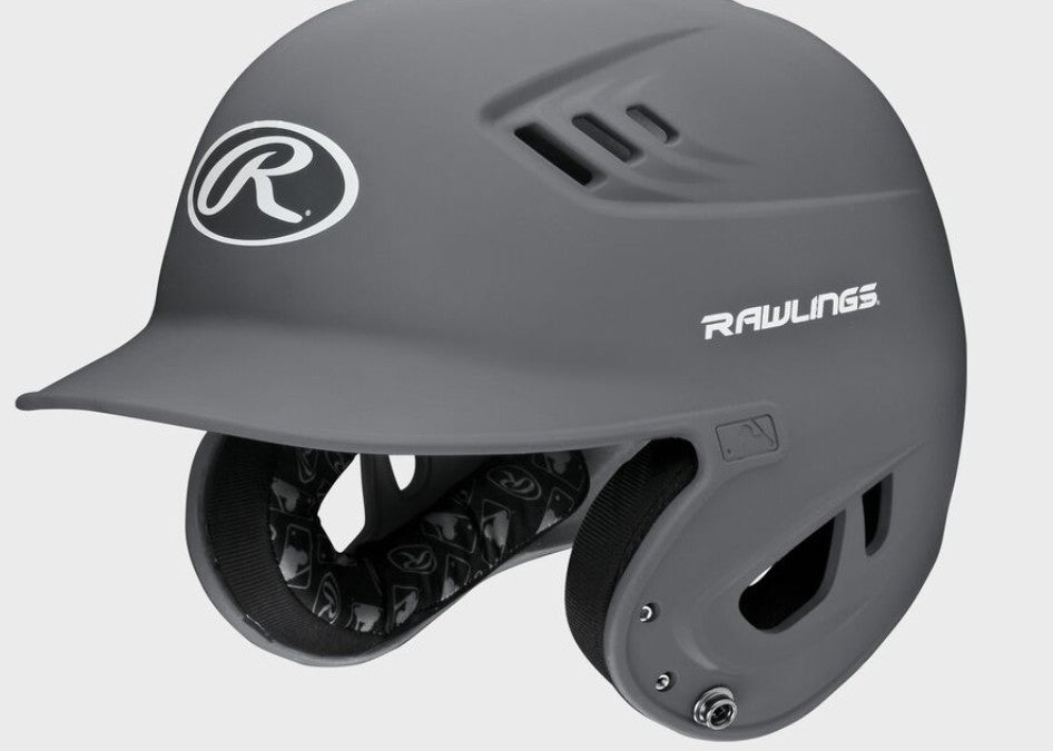 Rawlings Velo Matte Batting Helmet - Yth and Adult