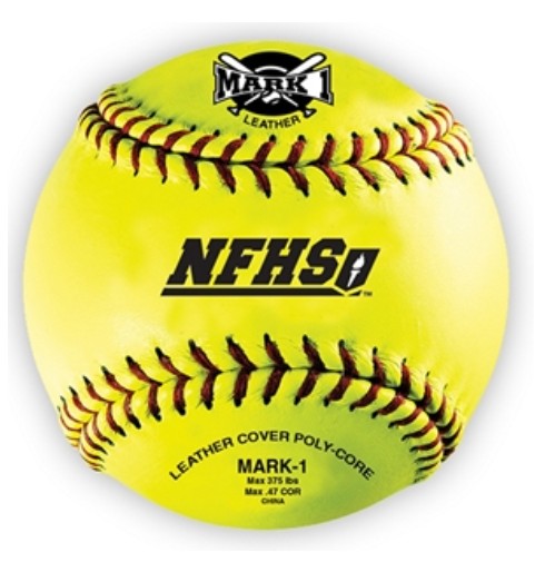 BSN Mark 1 12" NFHS Fast Pitch Softballs (12-Pack)