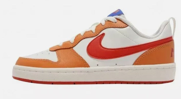 Nike Kids Court Burrough Low 2 Sail/ University/ Red Hot Curry