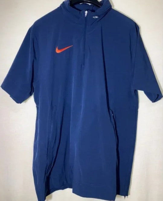 Nike Authentic S/S 1/4 Zip Pullover W/ Hood