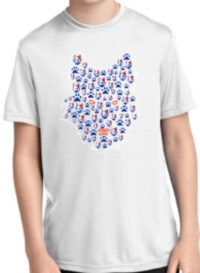 Wolfpack Wolf Head T Shirt Design