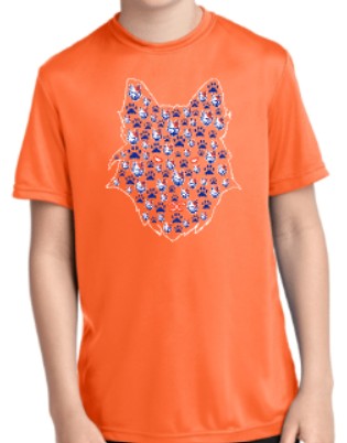 Wolfpack Wolf Head T Shirt Design