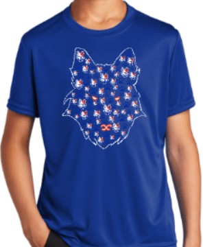 Wolfpack Wolf Head T Shirt Design