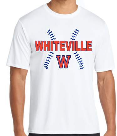 Whiteville Baseball Seams T Shirt