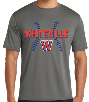 Whiteville Baseball Seams T Shirt
