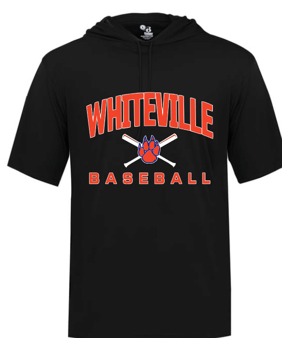 B-Core Short Sleeve Hoodie - WHS Baseball