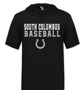 B-Core Short Sleeve Hoodie - SCHS Baseball