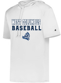 B-Core Short Sleeve Hoodie - WEST COLUMBUS Baseball