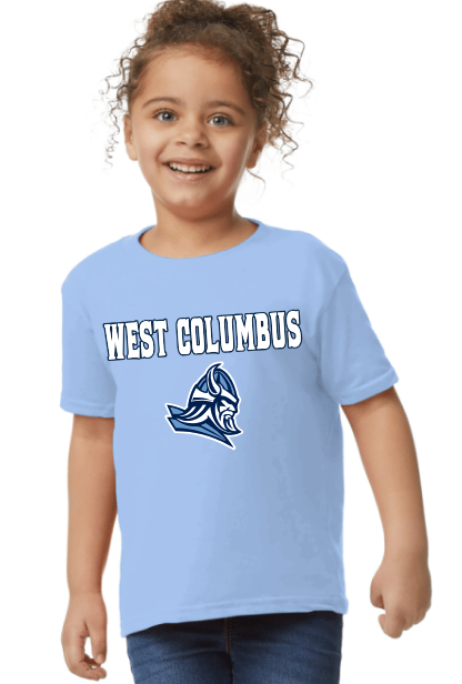 West Columbus Toddler Onesie or Tee by Rabbit Skins