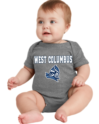 West Columbus Toddler Onesie or Tee by Rabbit Skins