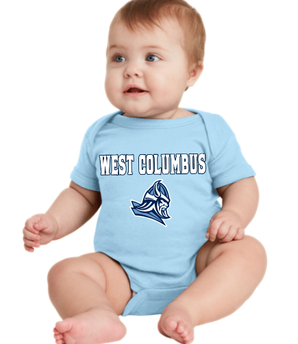 West Columbus Toddler Onesie or Tee by Rabbit Skins