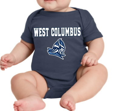 West Columbus Toddler Onesie or Tee by Rabbit Skins