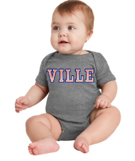 "Ville" Toddler Onesie by Rabbit Skins