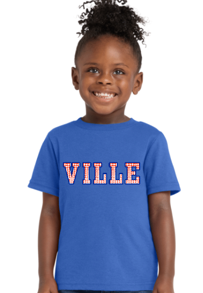 "VILLE" Toddler & Youth 50/50 T-Shirt