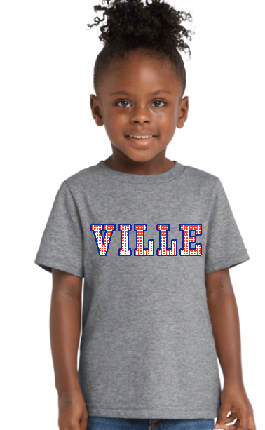 "VILLE" Toddler & Youth 50/50 T-Shirt
