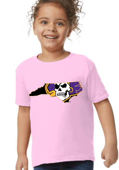 Gildan 50/50 Tee Youth/Toddler  - ECU Pirates